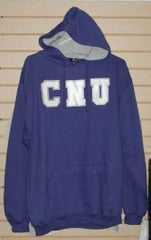 Blue Hooded Sweatshirt